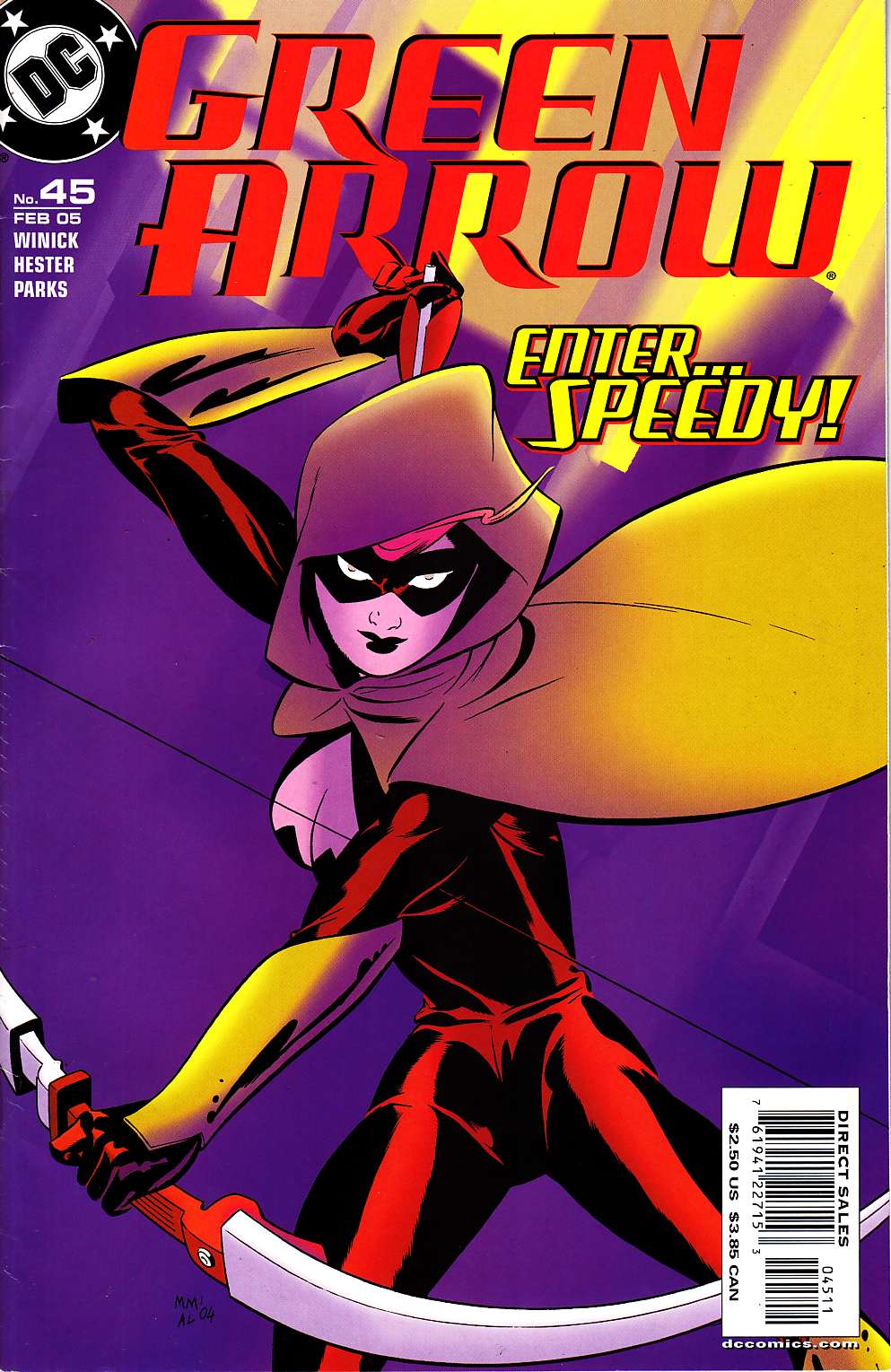 Green Arrow #45 Very Fine (8.0) [DC Comic] THUMBNAIL