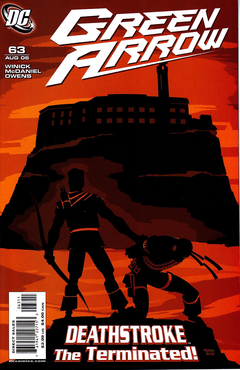 Green Arrow #63 Near Mint (9.4) [DC Comic] THUMBNAIL