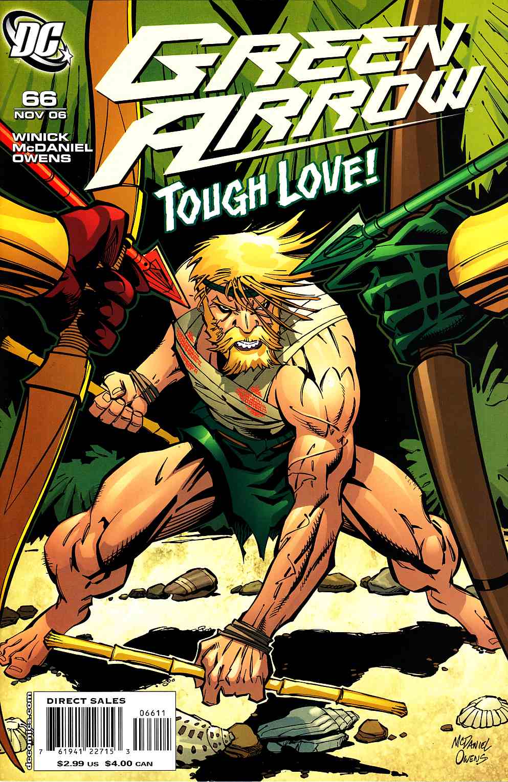 Green Arrow #66 Very Fine (8.0) [DC Comic] THUMBNAIL