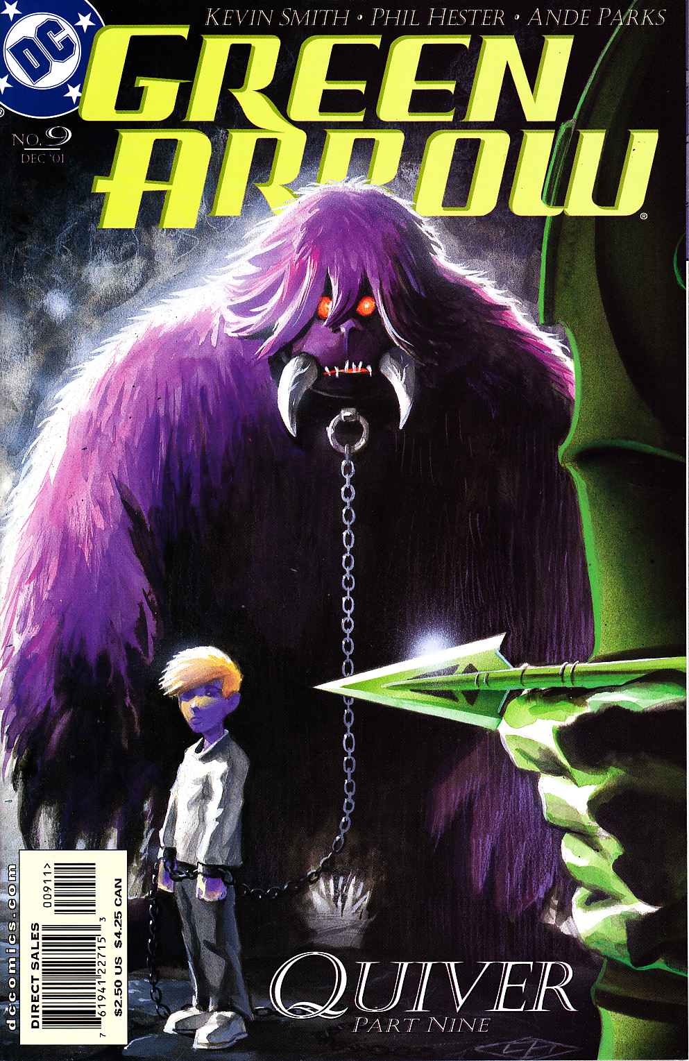 Green Arrow #9 Near Mint (9.4) [DC Comic] THUMBNAIL
