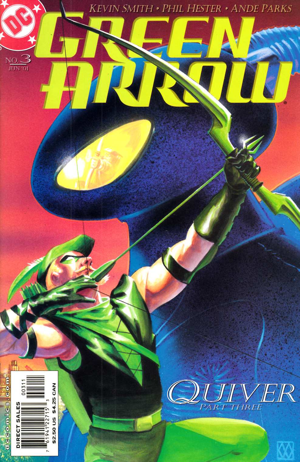 Green Arrow #3 Near Mint (9.4) [DC Comic] THUMBNAIL