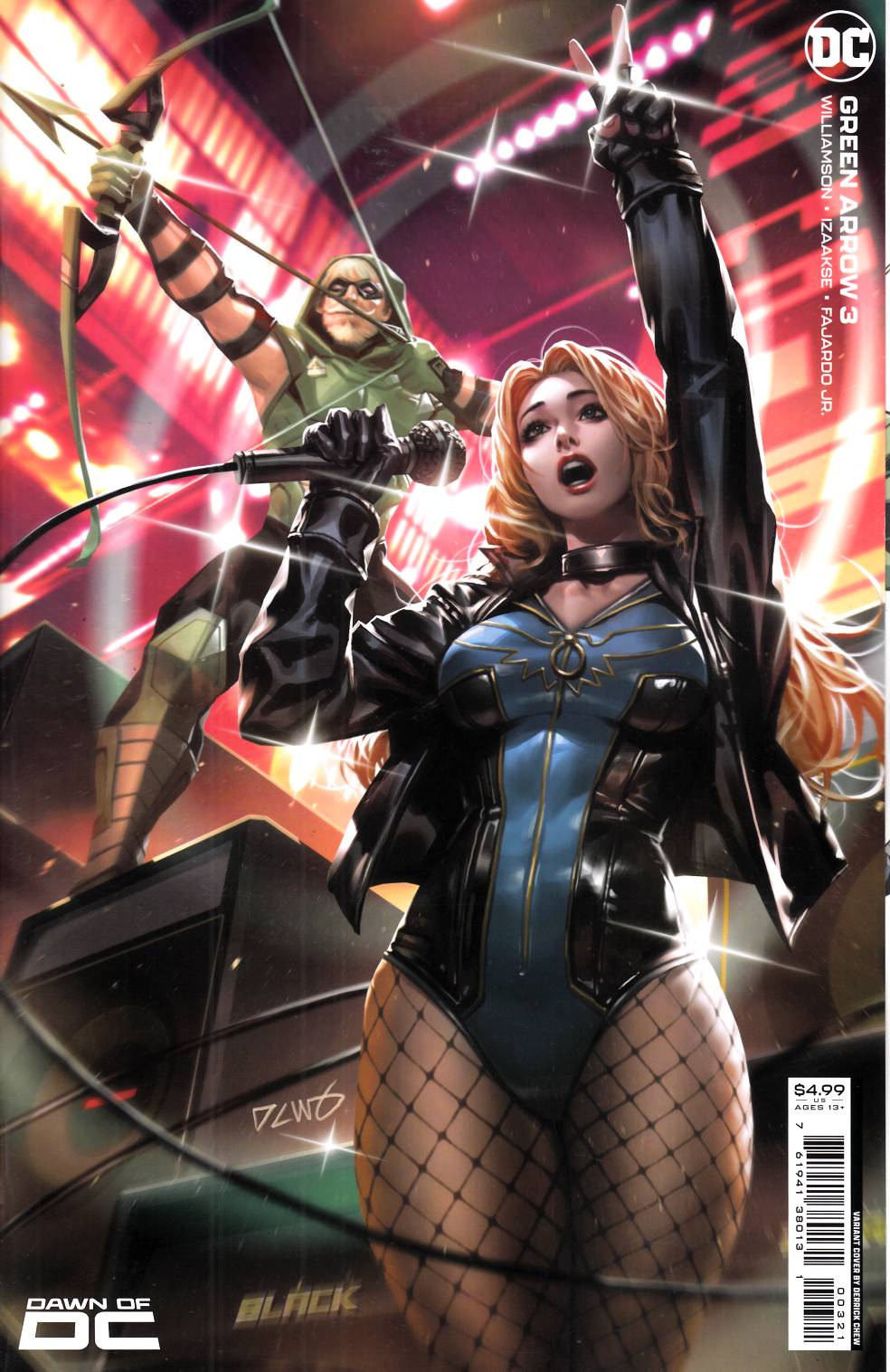 Green Arrow #3 Chew Variant Cover Near Mint (9.4) [DC Comic] LARGE