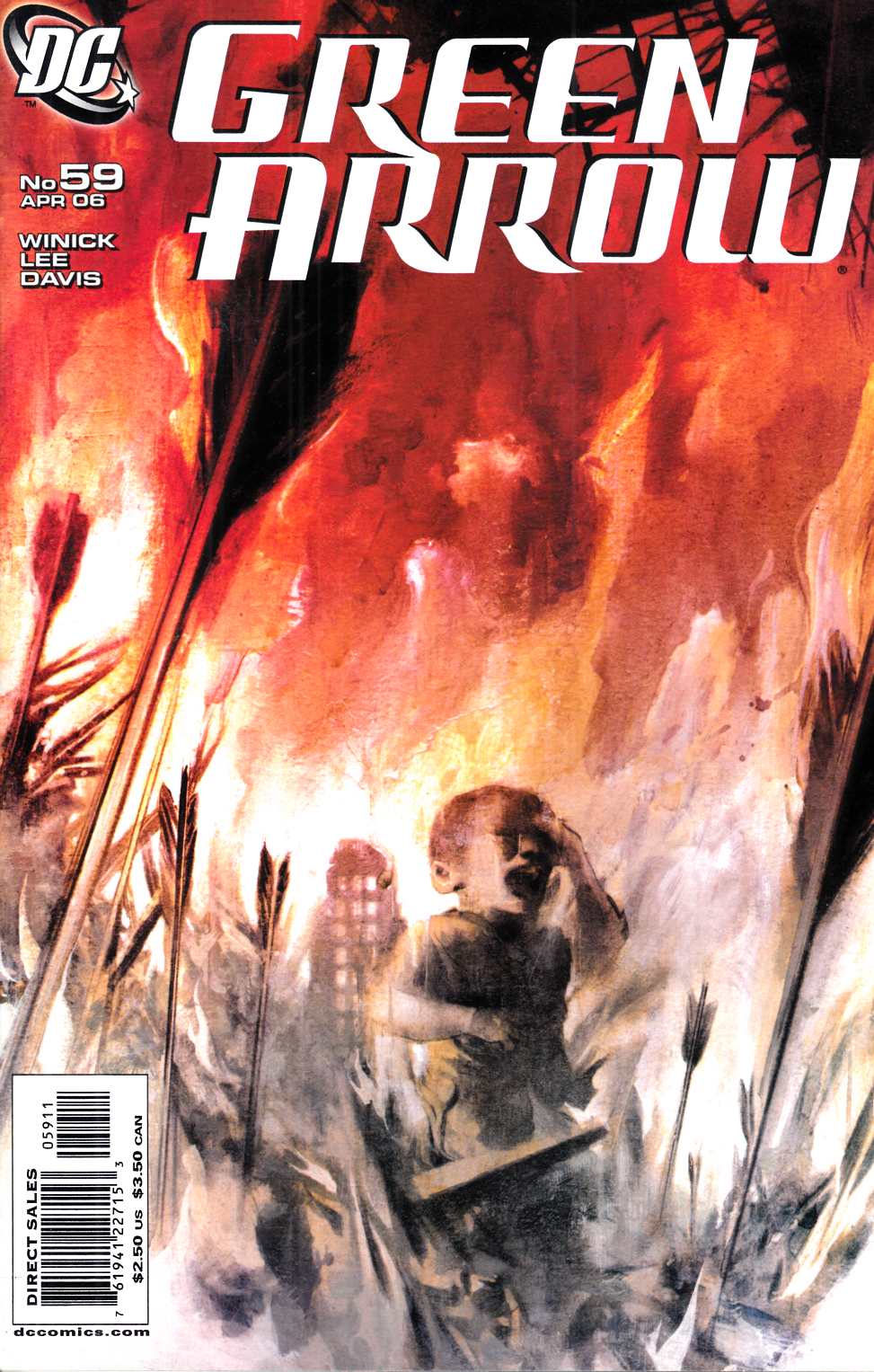 Green Arrow #59 Near Mint (9.4) [DC Comic] THUMBNAIL