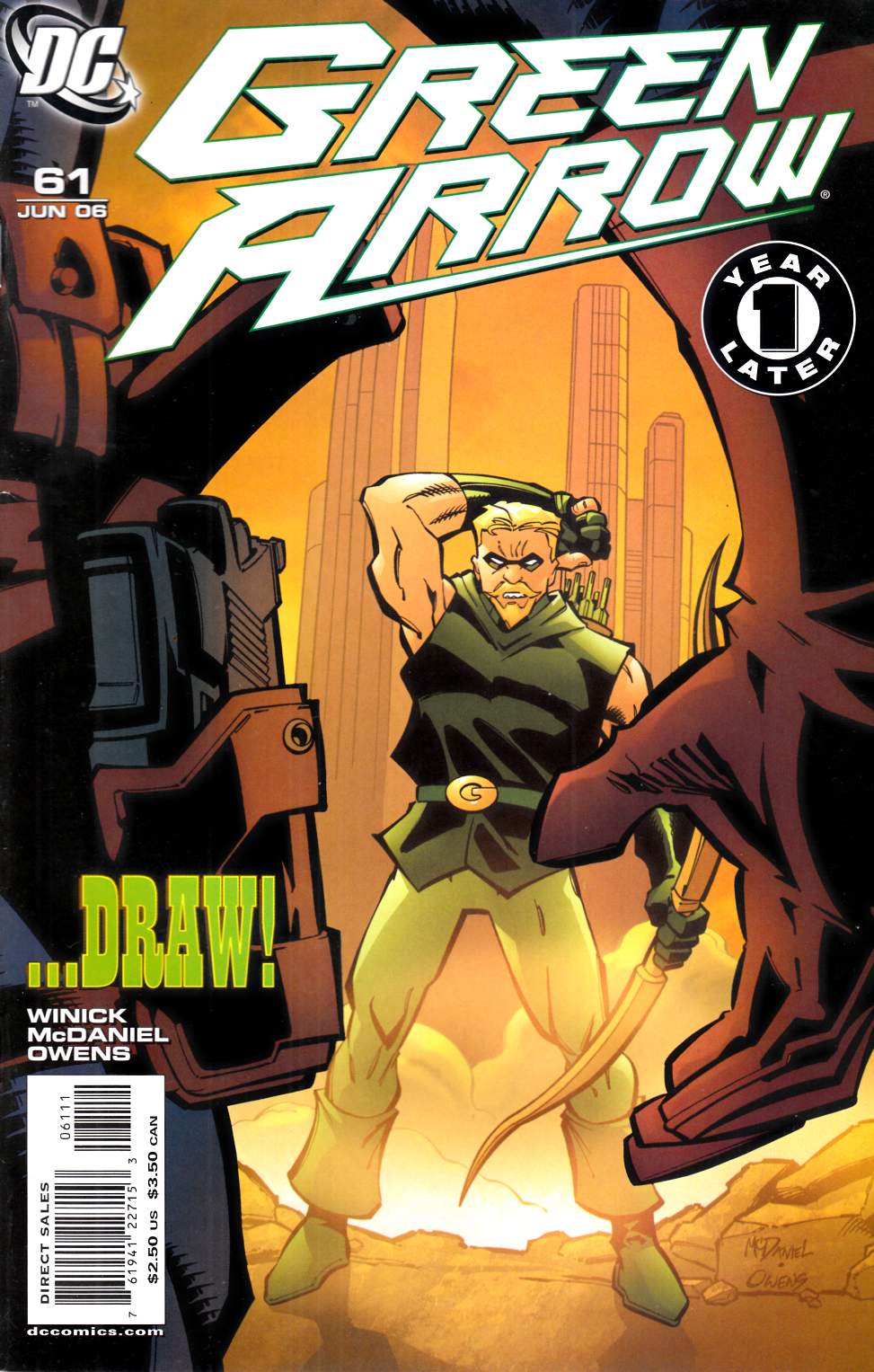 Green Arrow #61 Very Fine (8.0) [DC Comic] THUMBNAIL