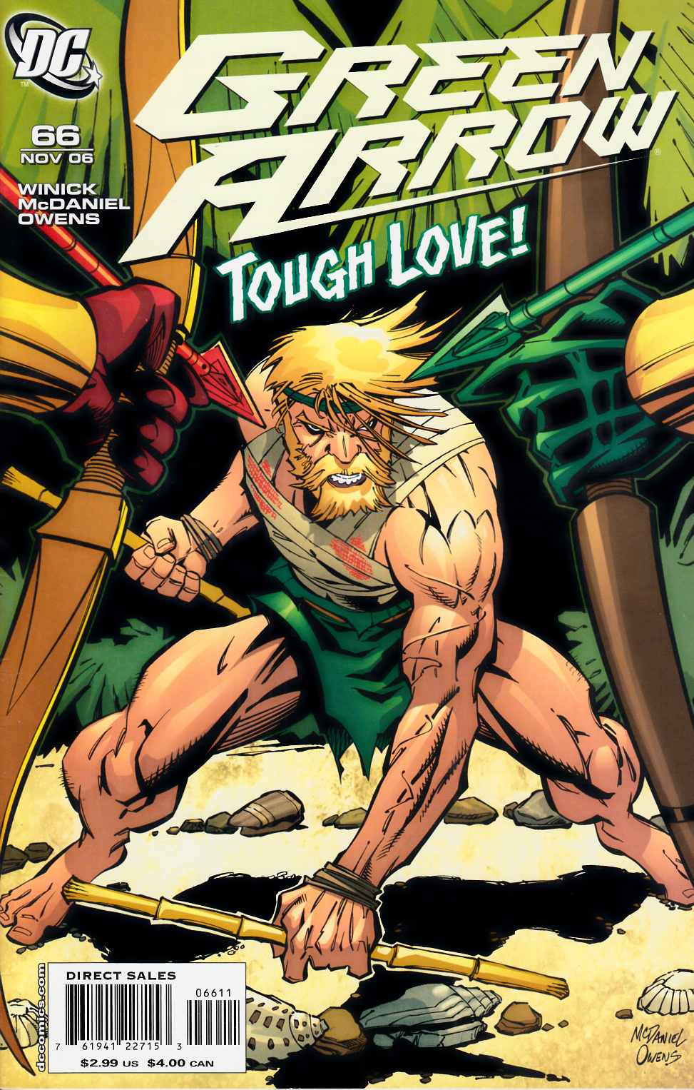 Green Arrow #66 Very Fine (8.0) [DC Comic] THUMBNAIL