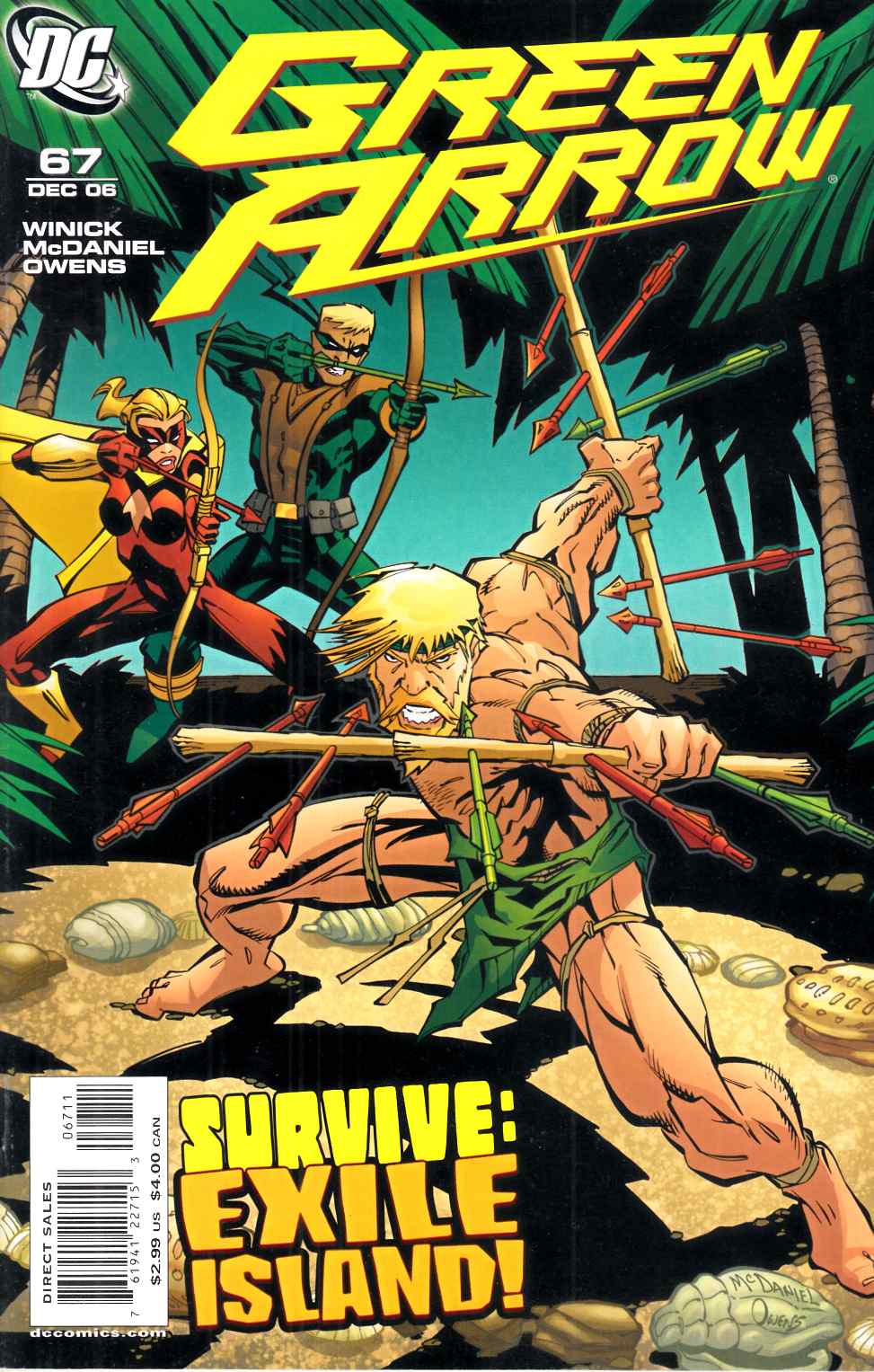 Green Arrow #67 Very Fine (8.0) [DC Comic] THUMBNAIL