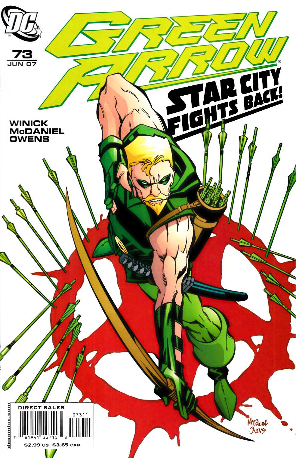 Green Arrow #73 Very Fine (8.0) [DC Comic] THUMBNAIL