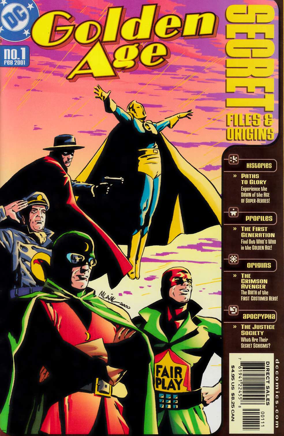 Golden Age Secret Files #1 Very Fine (8.0) [DC Comic] THUMBNAIL