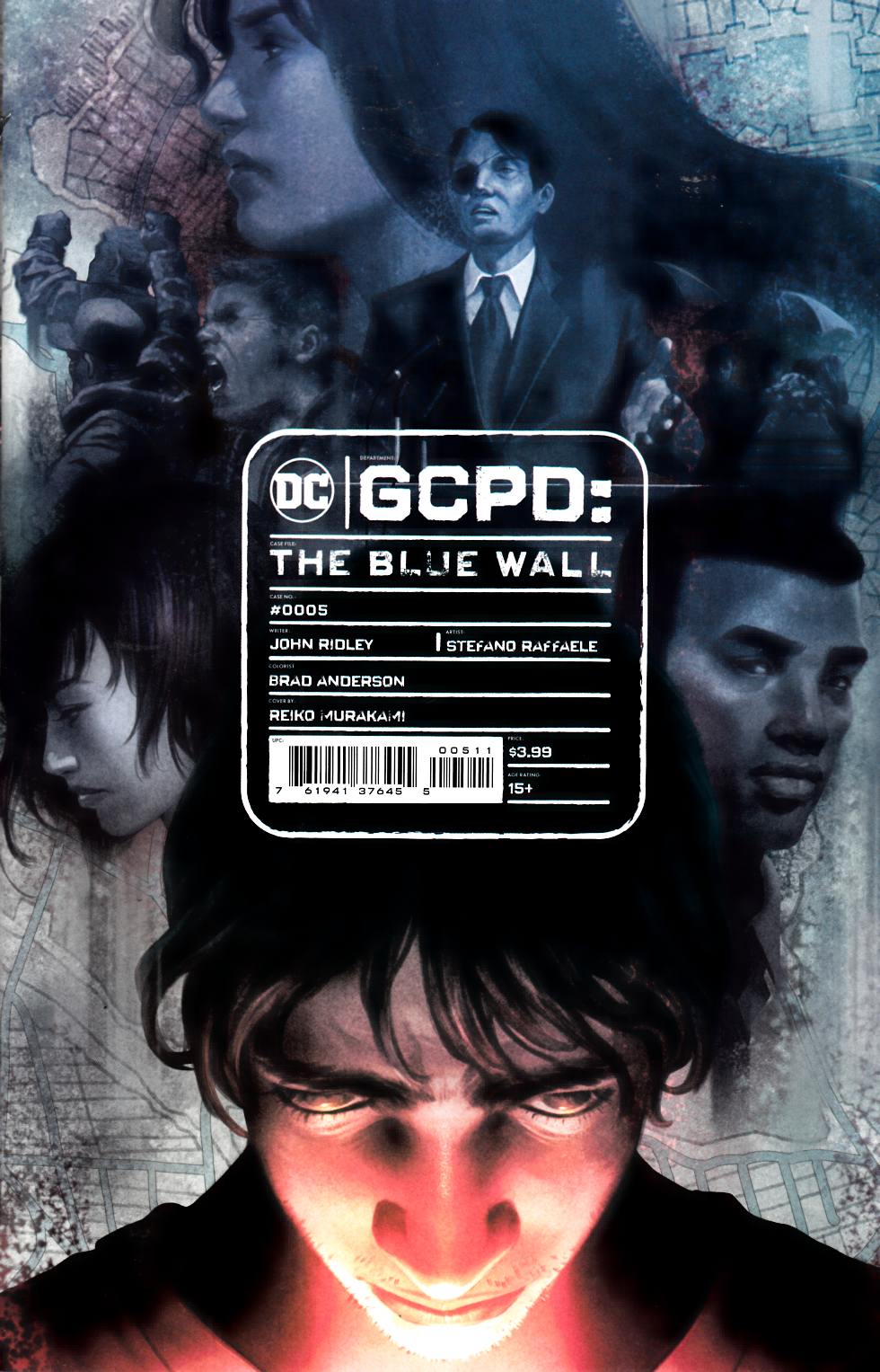 GCPD the Blue Wall #5 Near Mint (9.4) [DC Comic] THUMBNAIL