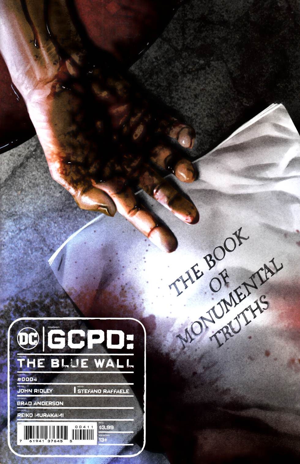 GCPD the Blue Wall #4 Near Mint (9.4) [DC Comic] THUMBNAIL