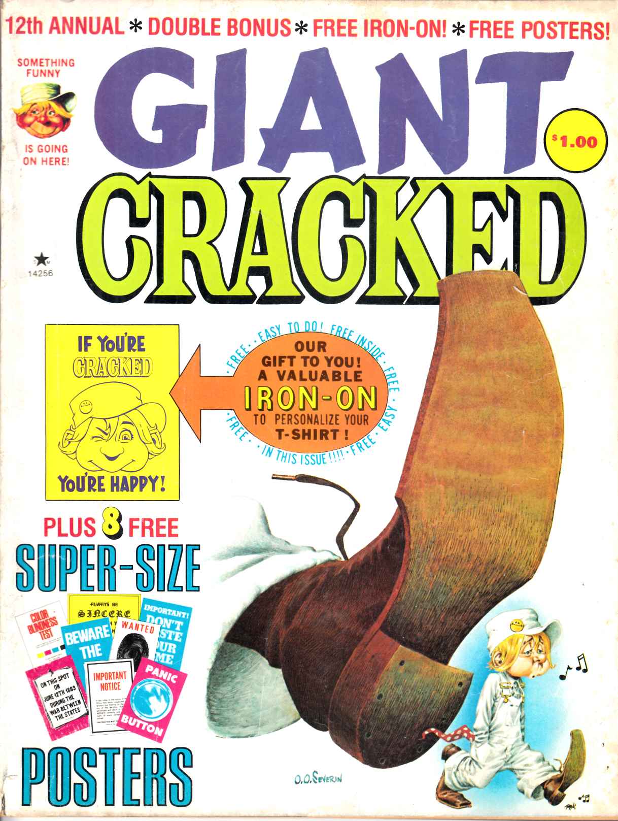 Cracked Giant Magazine #12 Good/Very Good (3.0) [Major Magazine] THUMBNAIL