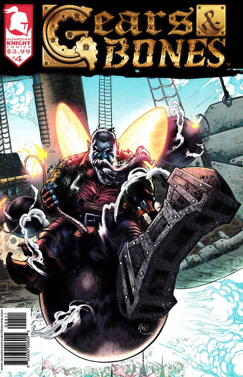 Gears and Bones #4 [Guardian Knight Comic] THUMBNAIL
