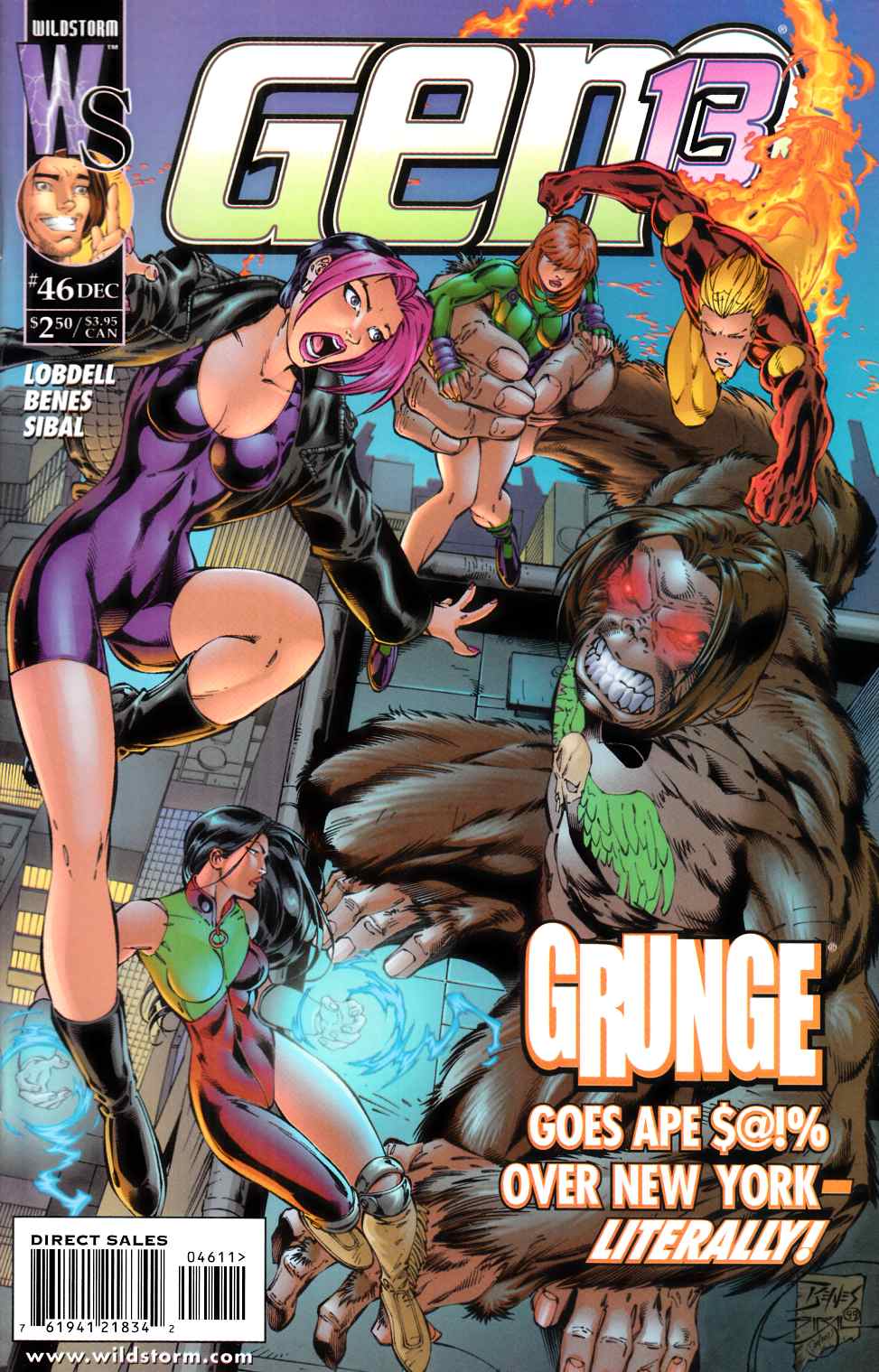 Gen 13 #46 Very Fine (8.0) [DC Comic] LARGE
