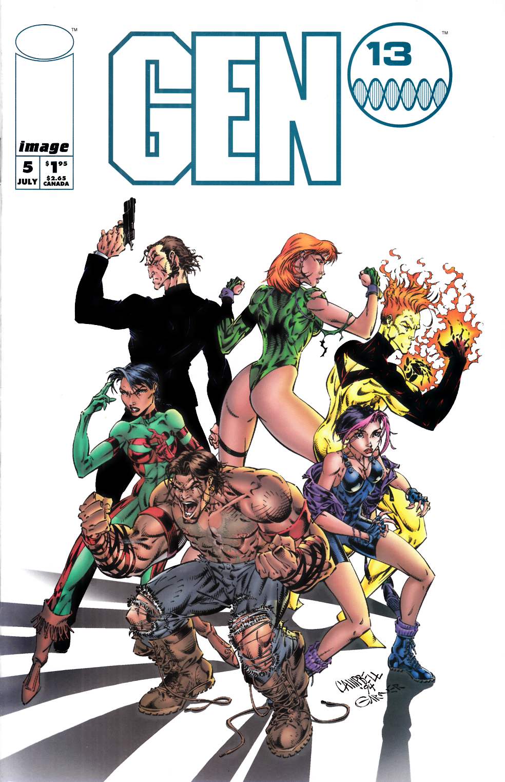Gen 13 #5 Very Fine (8.0) [Image Comic] LARGE