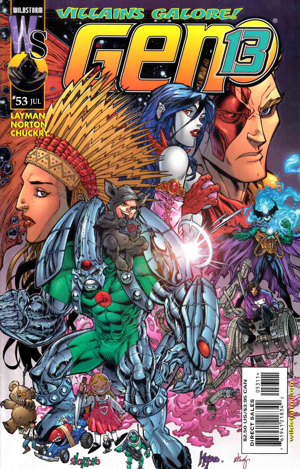 Gen 13 #53 Very Fine (8.0) [DC Comic] LARGE