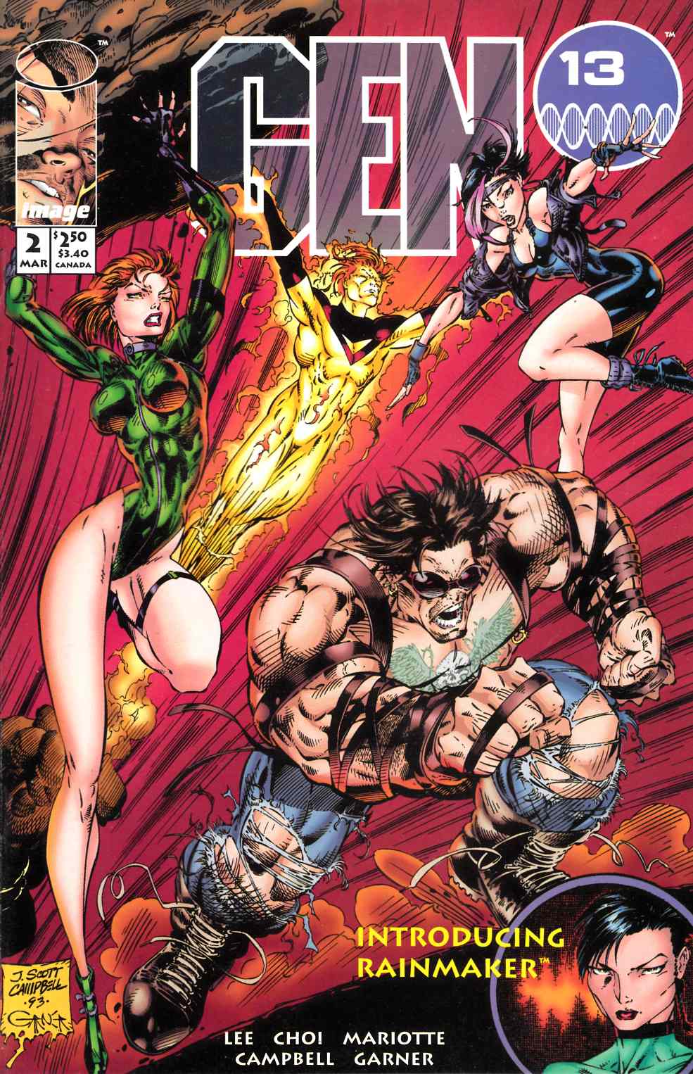 Gen 13 #2 Fine (6.0) [Image Comic] THUMBNAIL