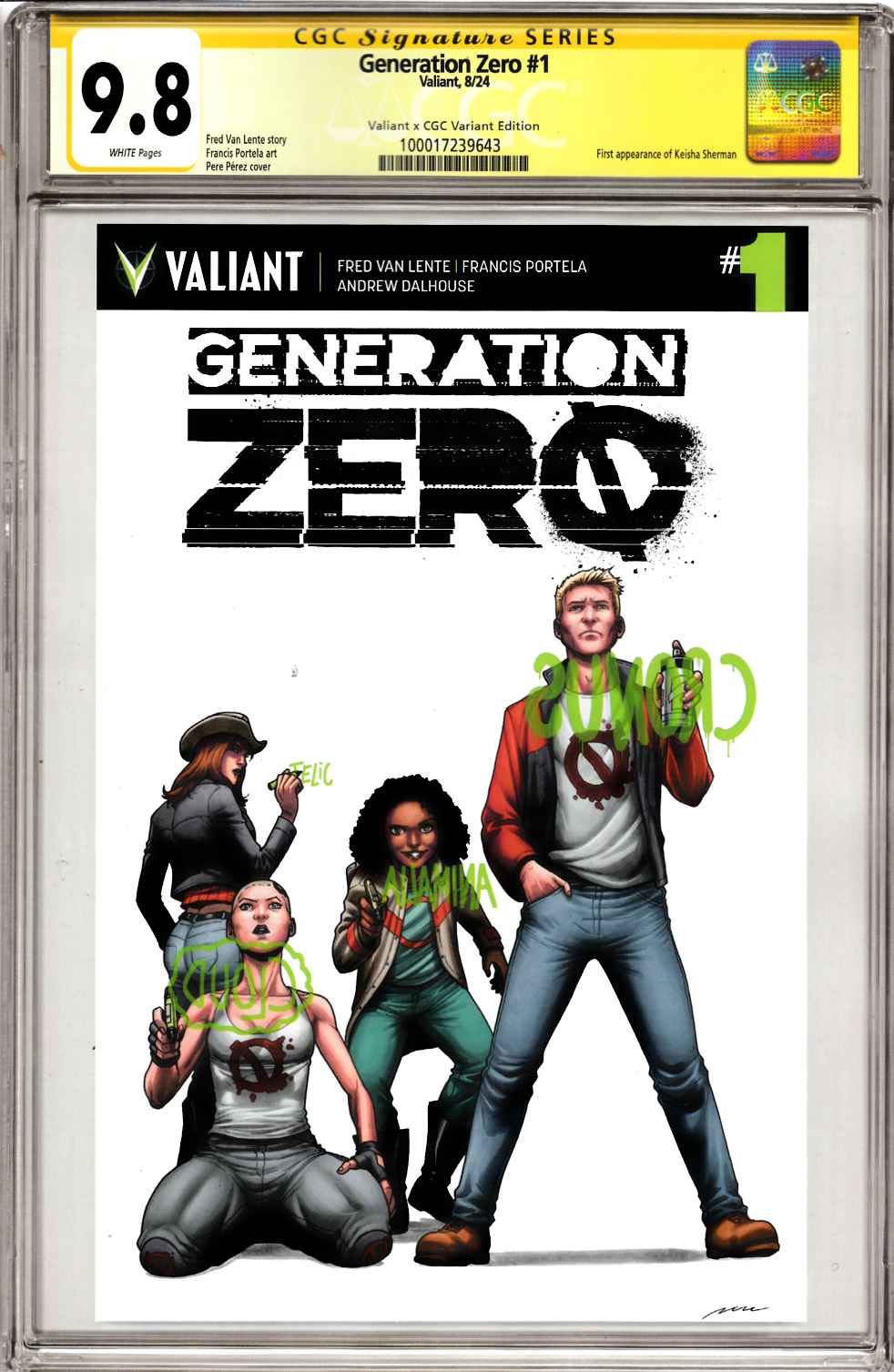 Generation Zero #1 Cover C [Valiant Comic] THUMBNAIL