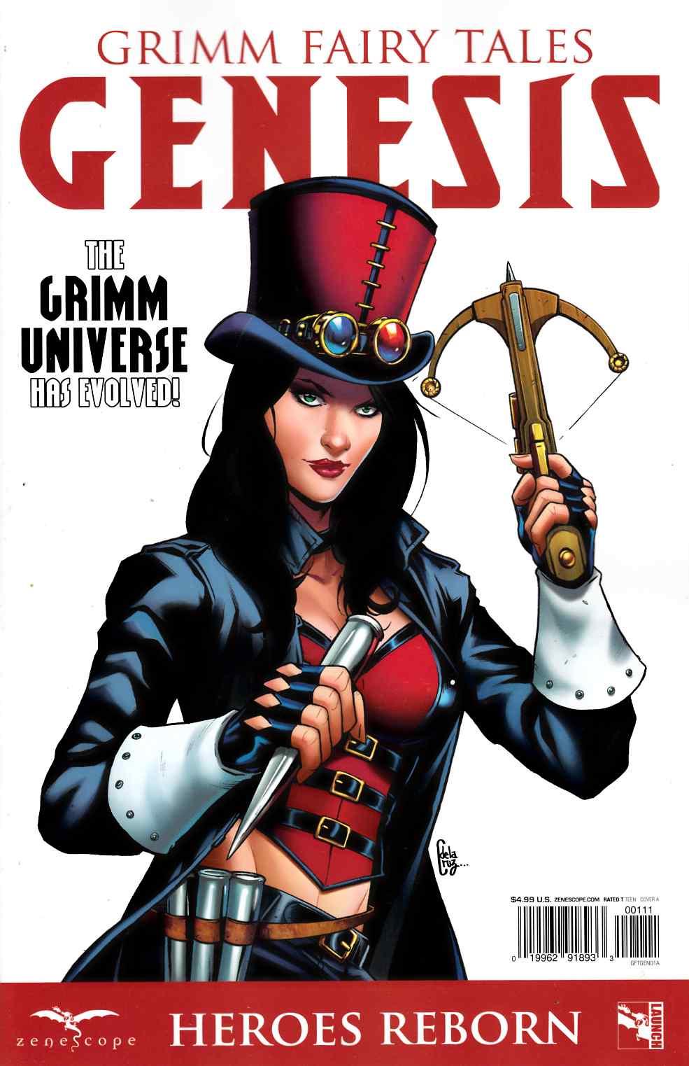 GFT Genesis Heroes Reborn (One Shot) Cover A [Zenescope Comic] LARGE