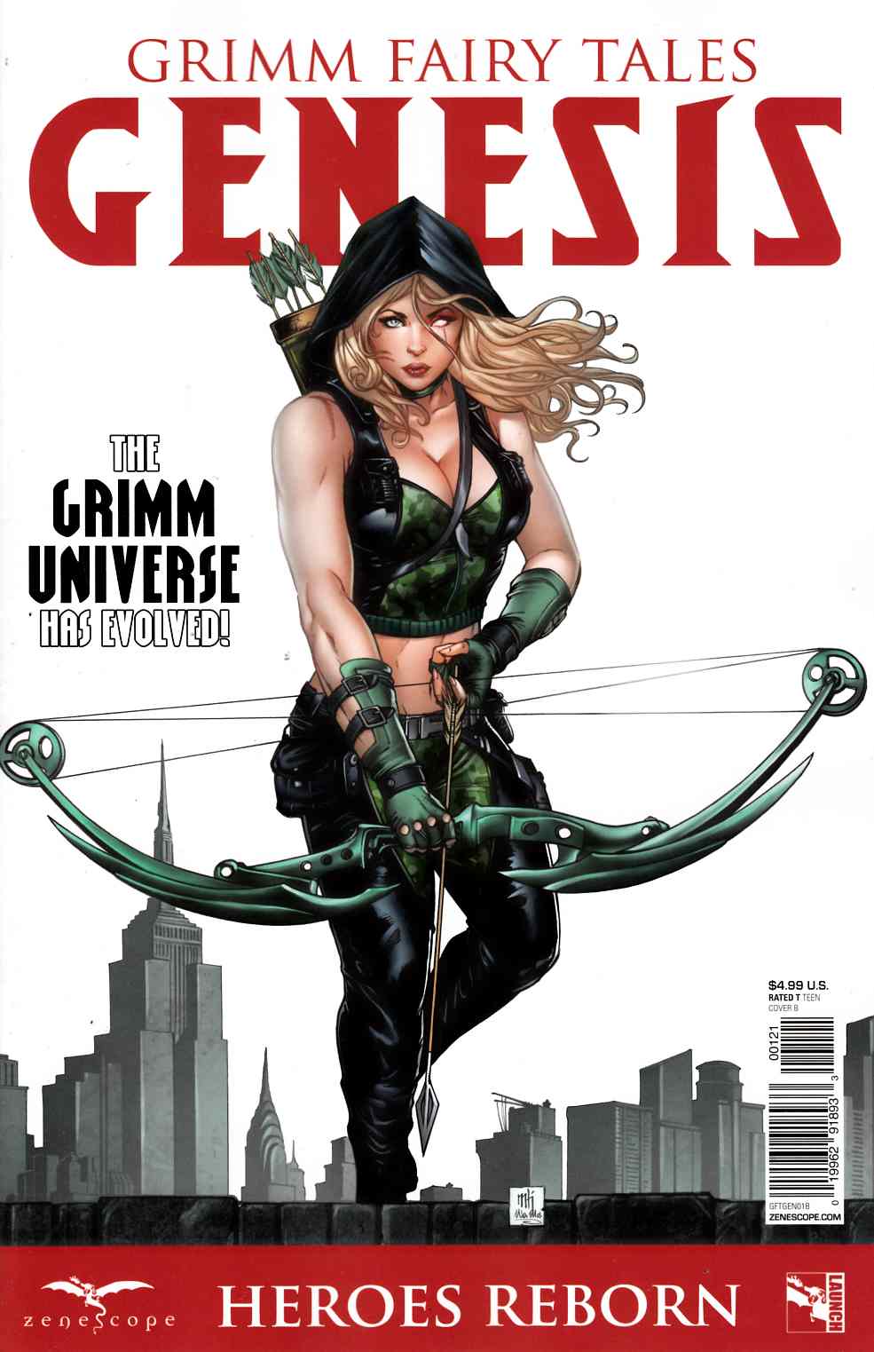 GFT Genesis Heroes Reborn (One Shot) Cover B [Zenescope Comic] THUMBNAIL