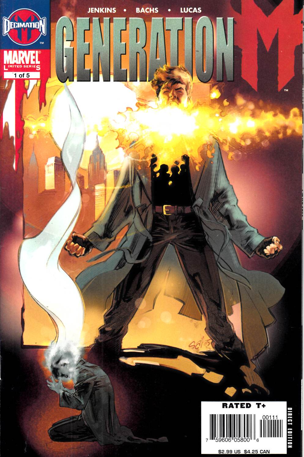 Generation M #1 Fine (6.0) [Marvel Comic] THUMBNAIL