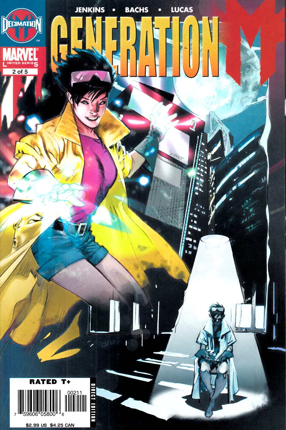 Generation M #2 Very Fine (8.0) [Marvel Comic] THUMBNAIL