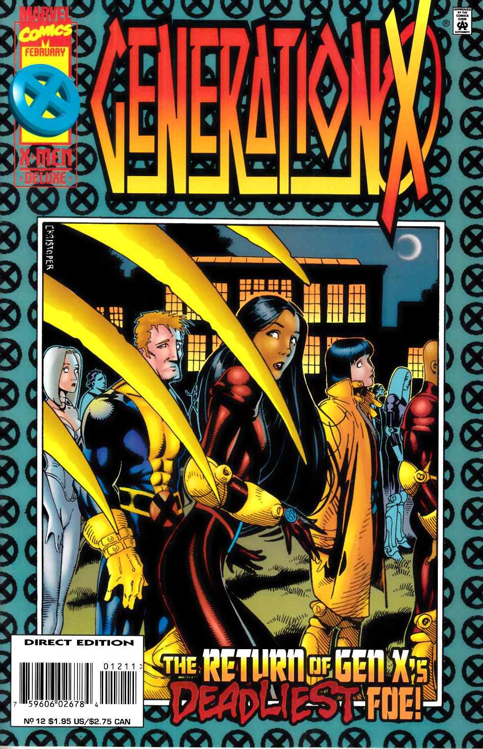Generation X #12 Very Fine (8.0) [Marvel Comic] LARGE
