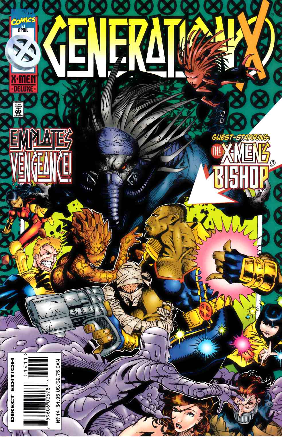 Generation X #14 Very Fine (8.0) [Marvel Comic] LARGE
