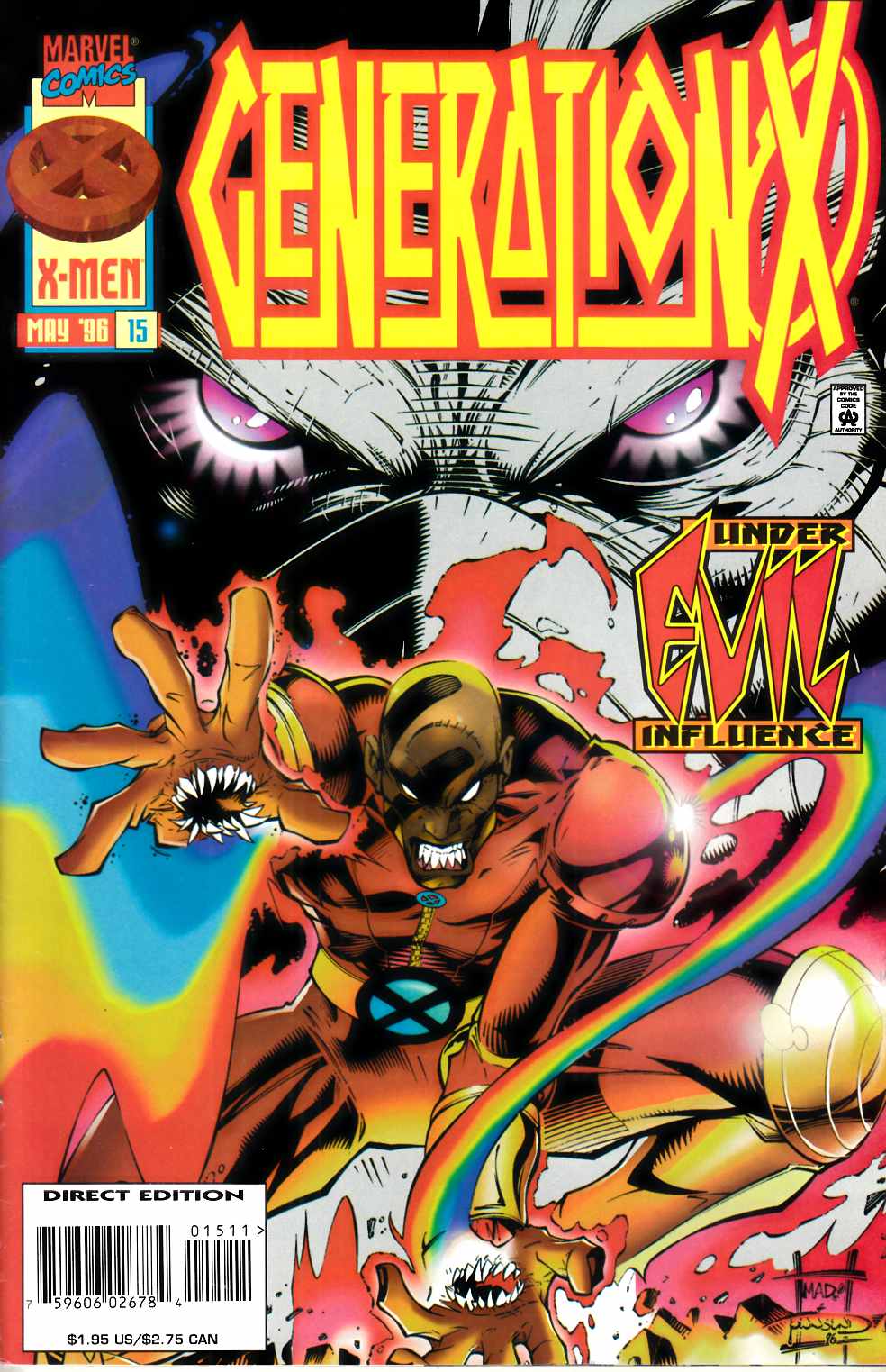 Generation X #15 Very Fine (8.0) [Marvel Comic] LARGE
