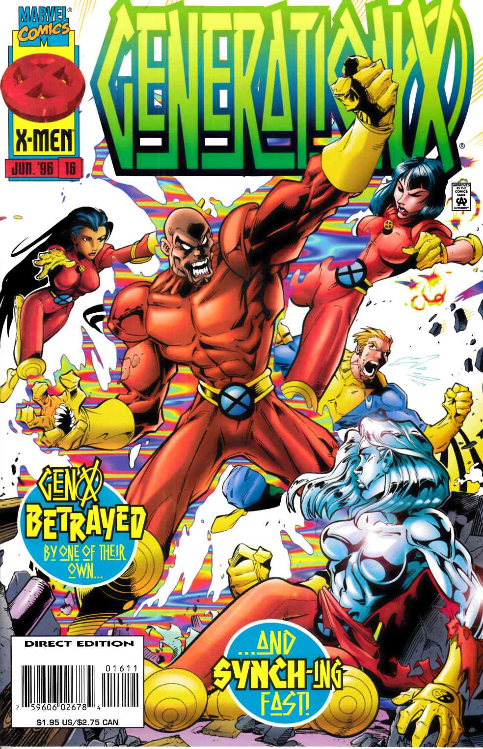 Generation X #16 Fine (6.0) [Marvel Comic] LARGE