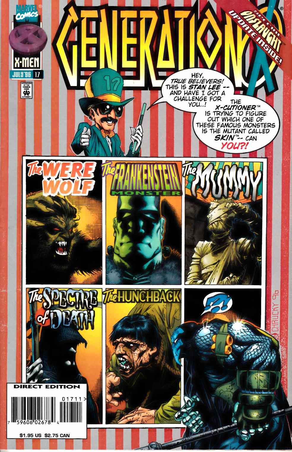Generation X #17 Very Fine (8.0) [Marvel Comic] THUMBNAIL