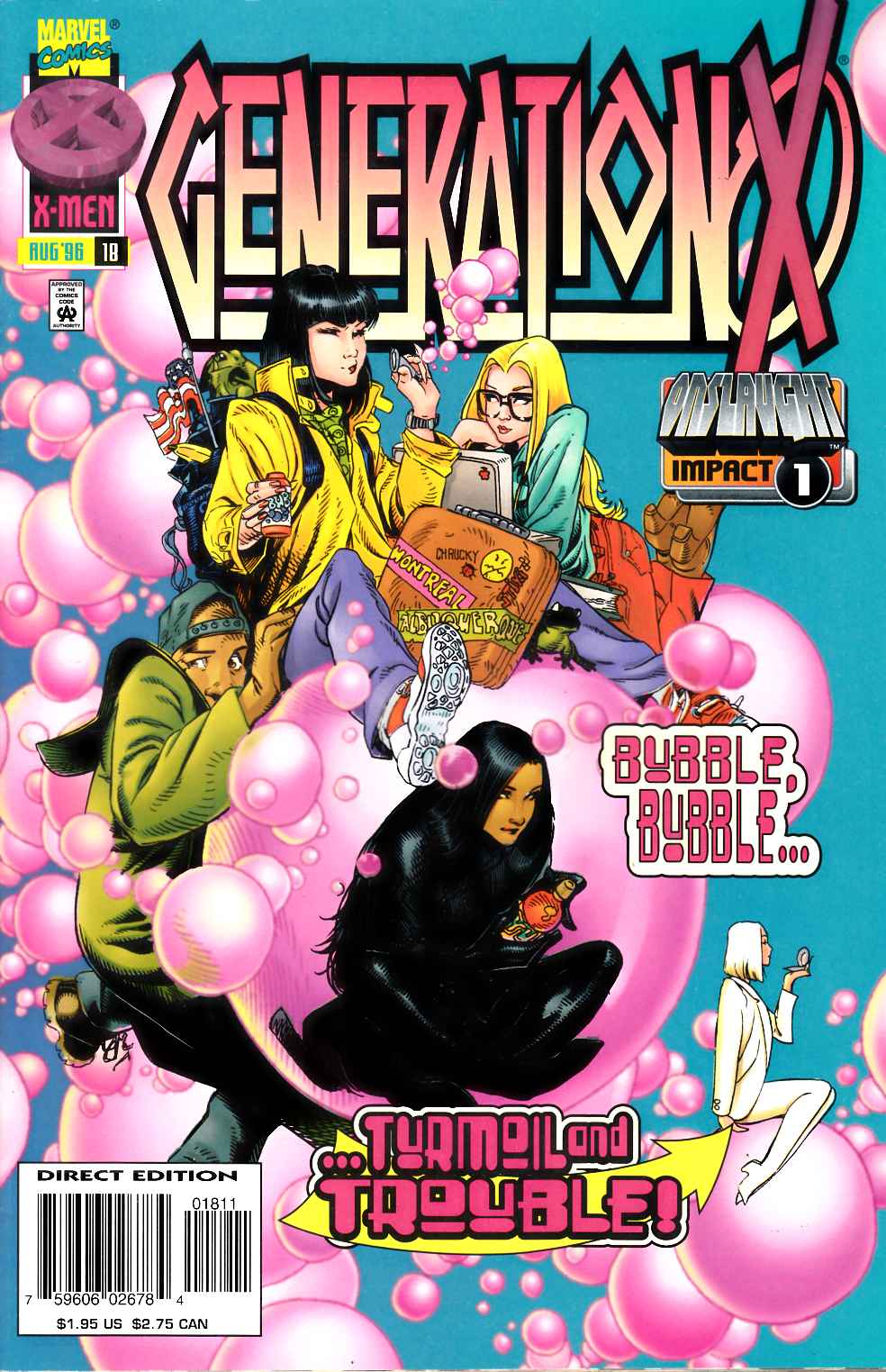 Generation X #18 Near Mint (9.4) [Marvel Comic] LARGE