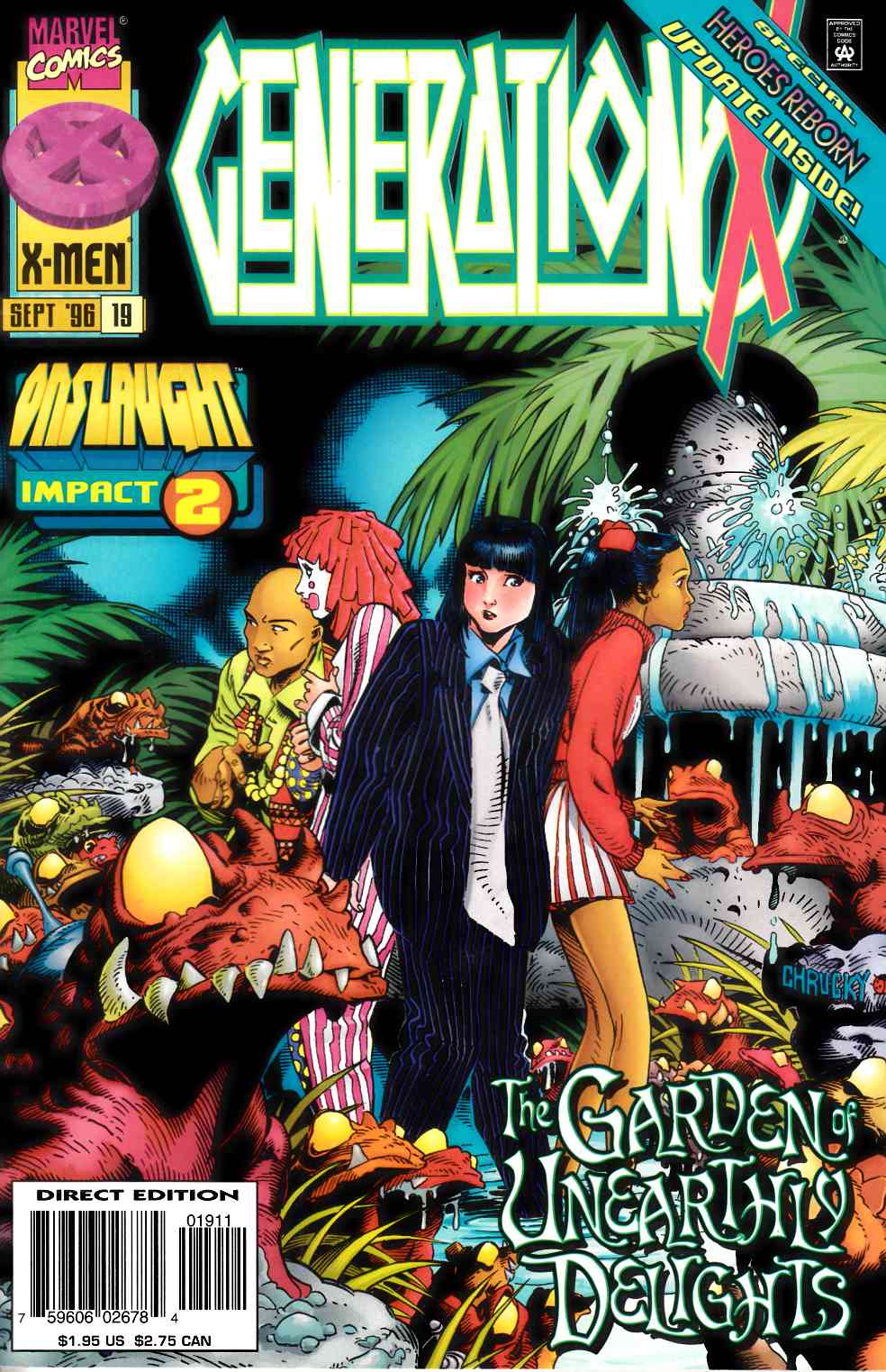Generation X #19 Very Fine (8.0) [Marvel Comic] LARGE