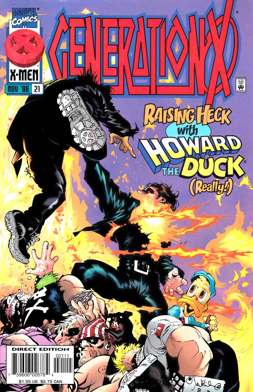 Generation X #21 Very Fine (8.0) [Marvel Comic] LARGE