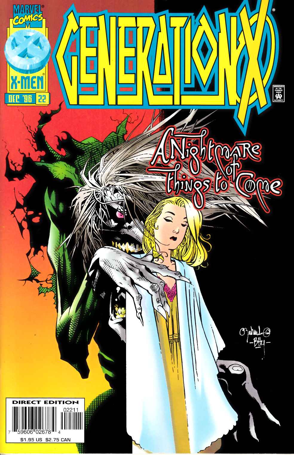 Generation X #22 Very Fine (8.0) [Marvel Comic] THUMBNAIL