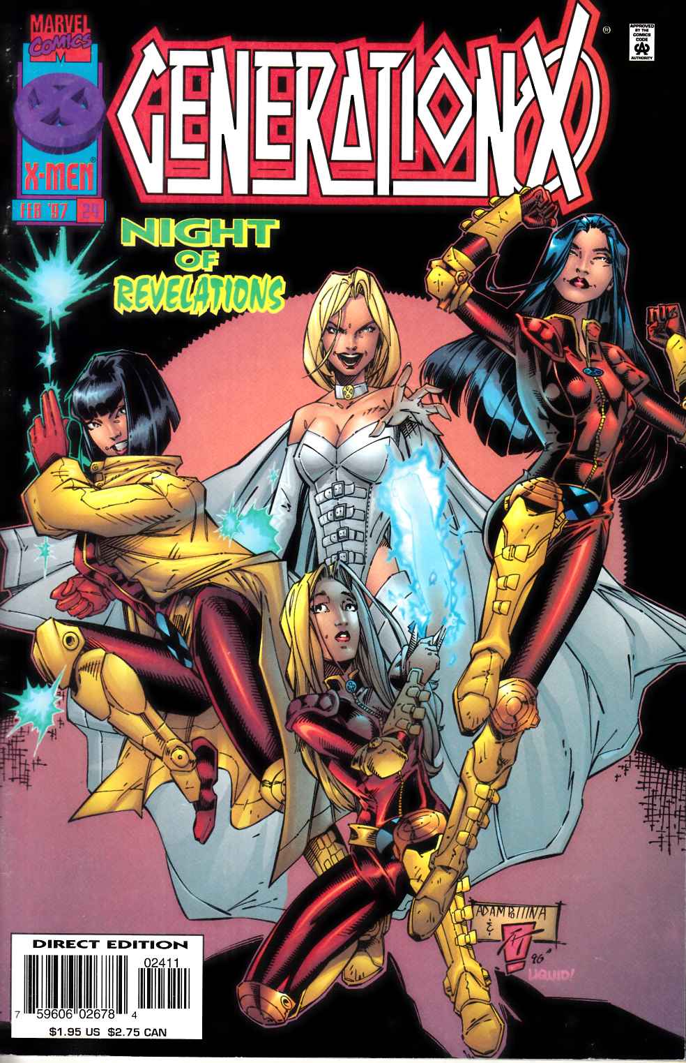 Generation X #24 Very Fine (8.0) [Marvel Comic] THUMBNAIL