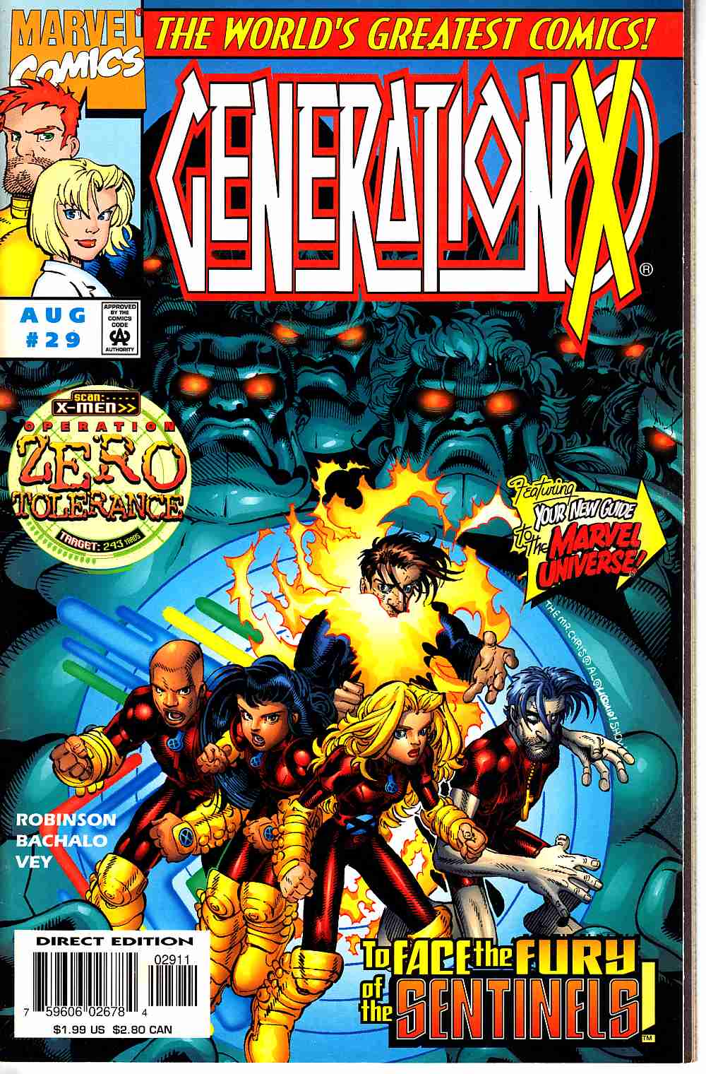 Generation X #29 Near Mint (9.4) [Marvel Comic] THUMBNAIL