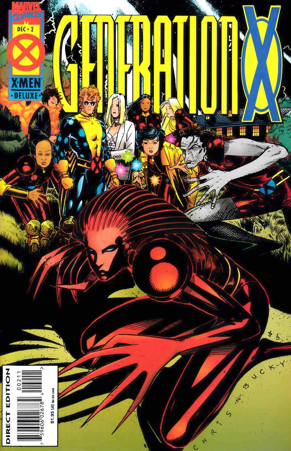 Generation X #2 Near Mint (9.4) [Marvel Comic] LARGE