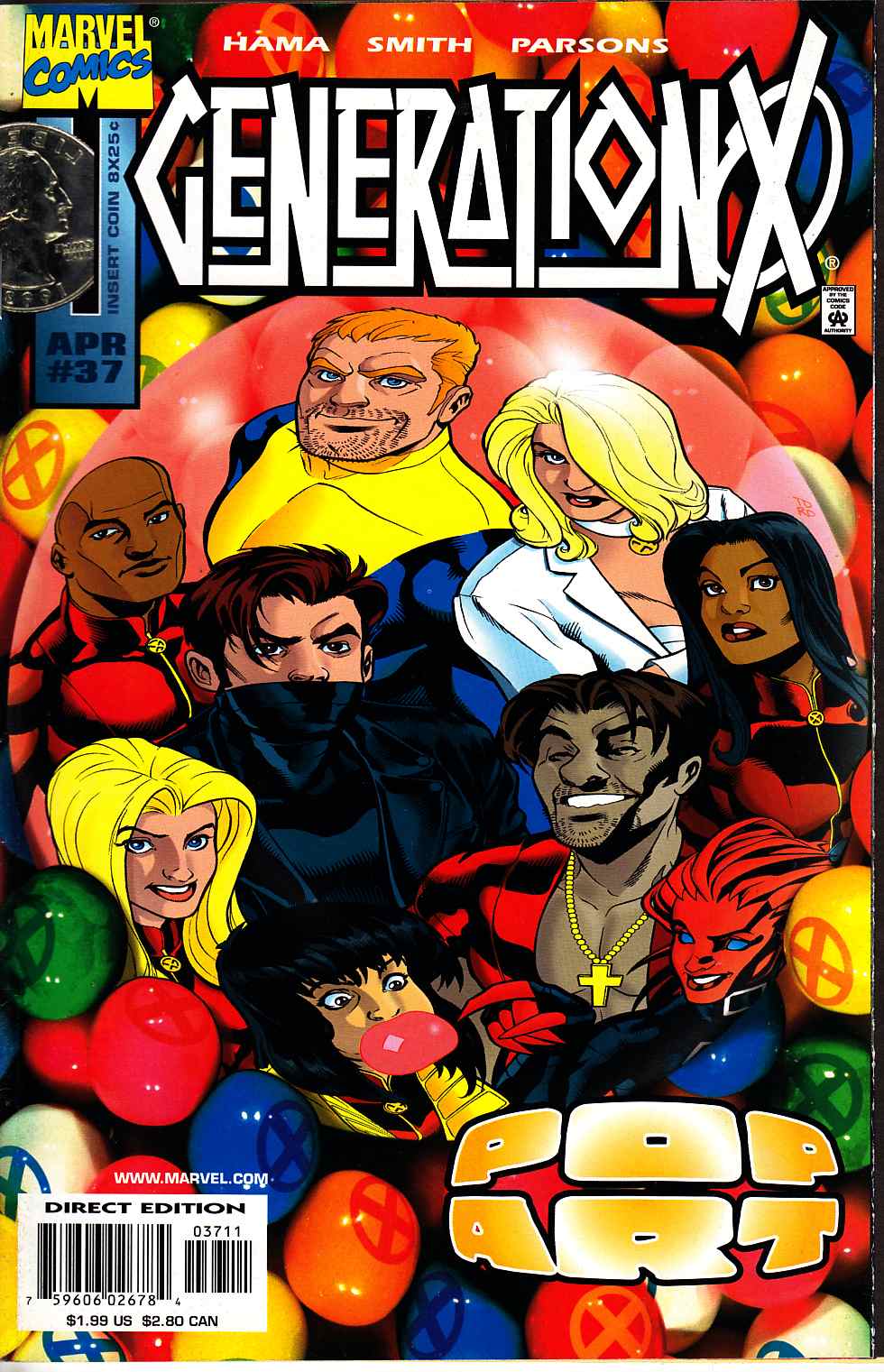 Generation X #37 Near Mint (9.4) [Marvel Comic] THUMBNAIL