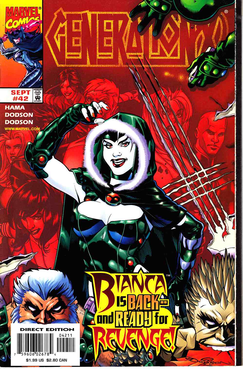 Generation X #42 Very Fine (8.0) [Marvel Comic] THUMBNAIL