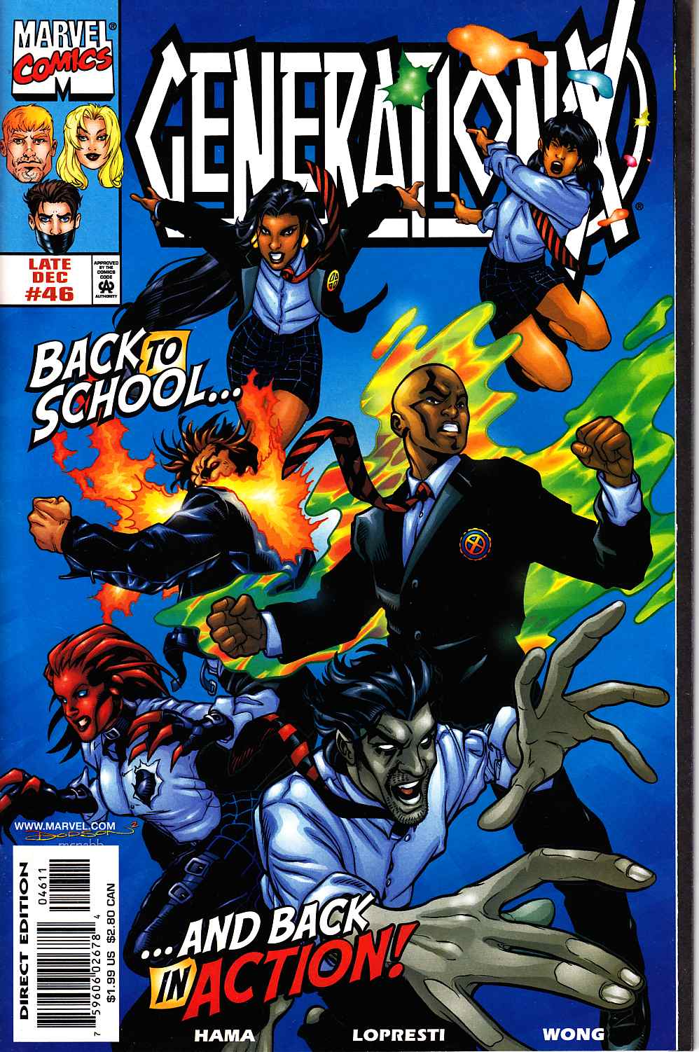 Generation X #46 Near Mint (9.4) [Marvel Comic] LARGE