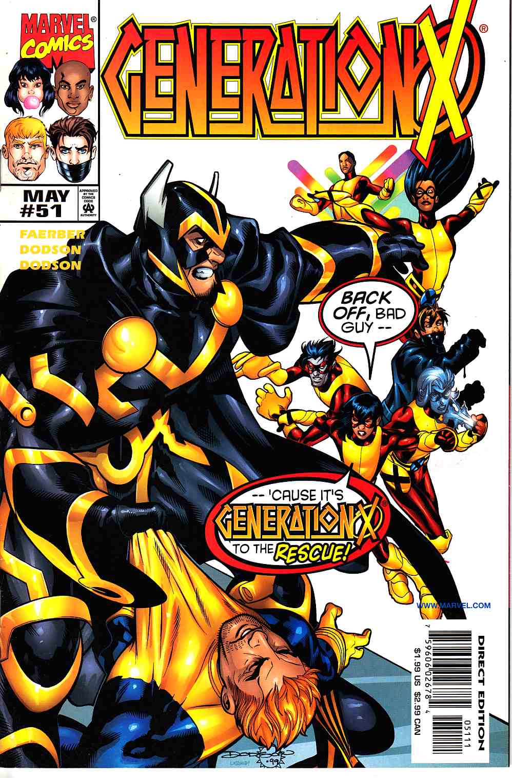 Generation X #51 Very Fine (8.0) [Marvel Comic] THUMBNAIL