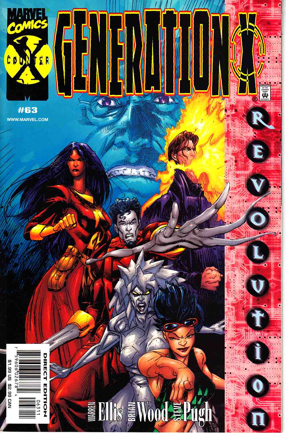 Generation X #63 Very Fine (8.0) [Marvel Comic] THUMBNAIL