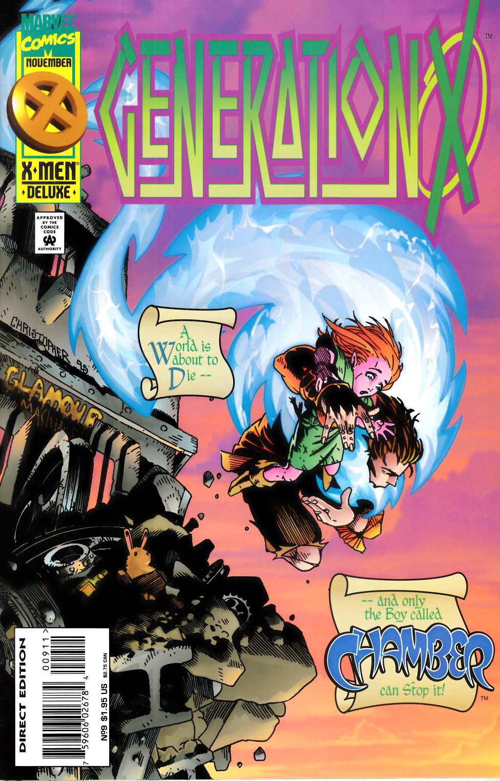 Generation X #9 Very Fine (8.0) [Marvel Comic] LARGE
