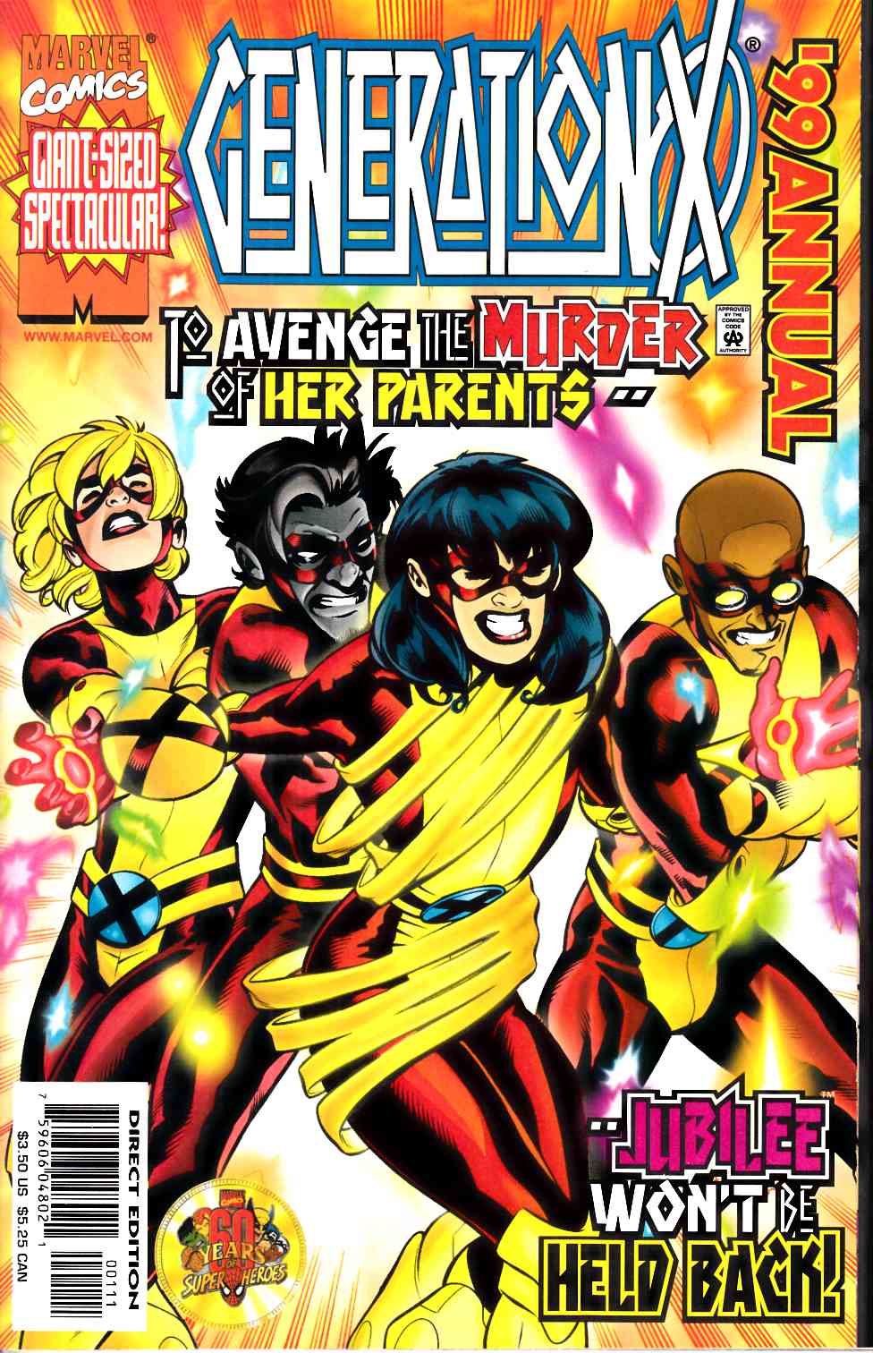 Generation X Annual 1999 Near Mint (9.4) [Marvel Comic] THUMBNAIL