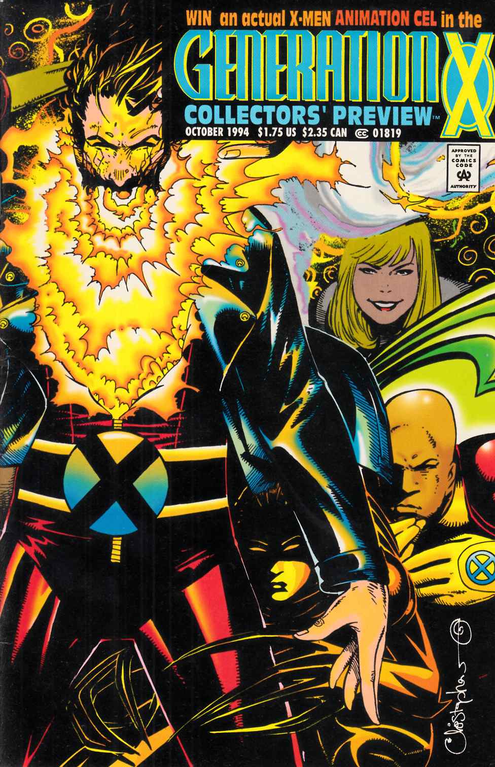 Generation X Collectors Preview #1 Near Mint (9.4) [Marvel Comic] THUMBNAIL