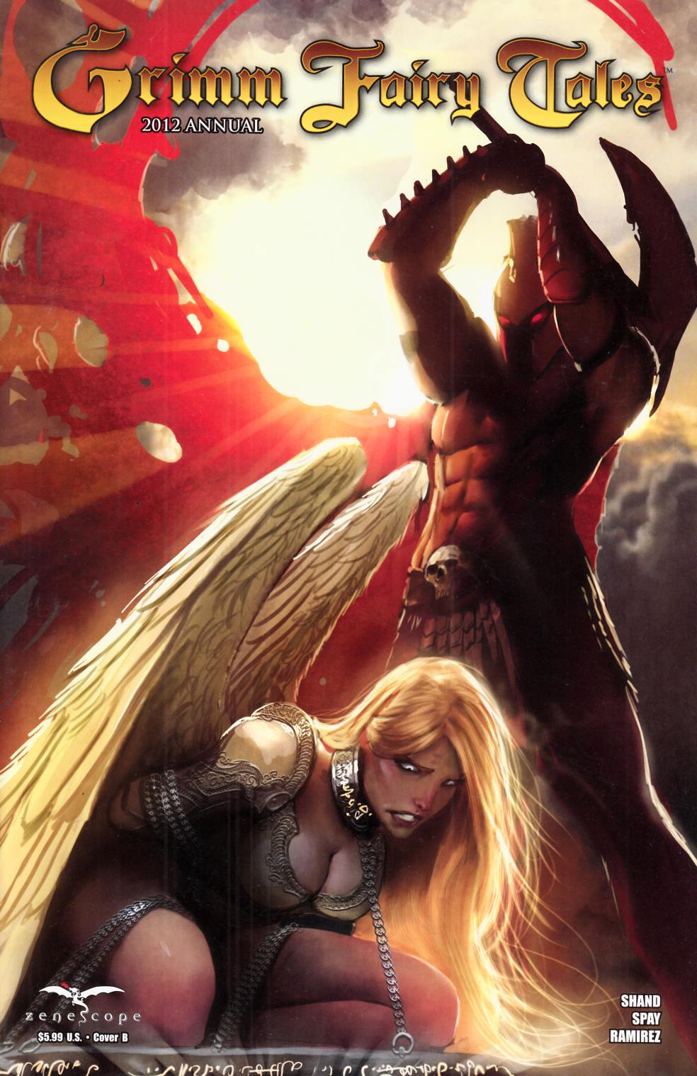 Grimm Fairy Tales Annual 2012 Cover B Near Mint (9.4) [Zenescope Comic] THUMBNAIL