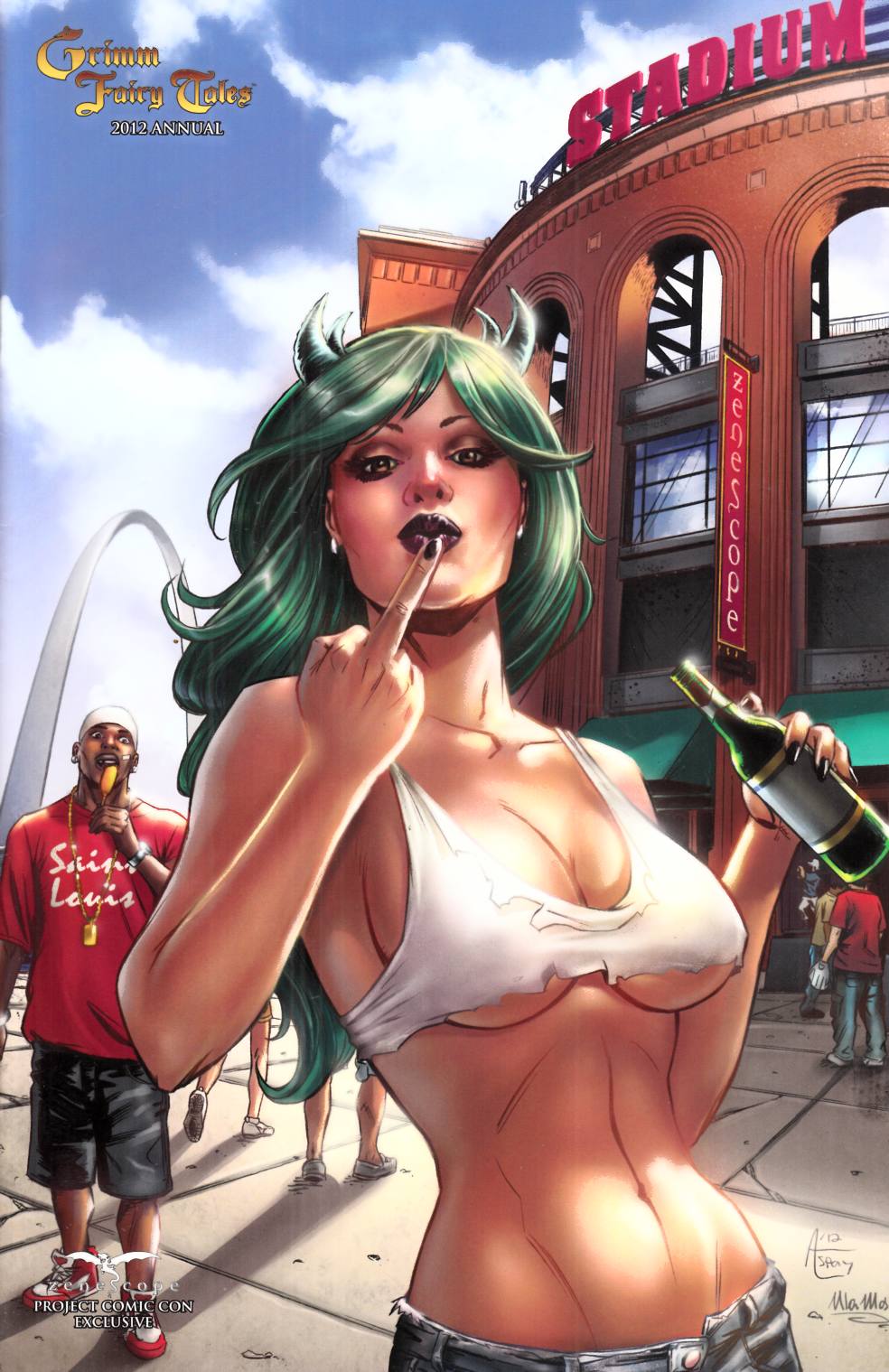 Grimm Fairy Tales Annual 2012 St Louis Project Variant Near Mint (9.4) [Zenescope Comic] THUMBNAIL