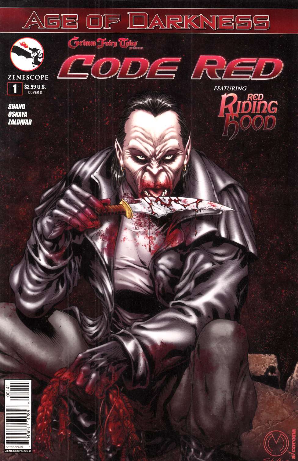 Grimm Fairy Tales Code Red #1 Cover D Near Mint (9.4) [Zenescope Comic] THUMBNAIL