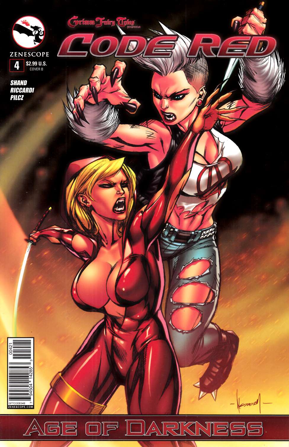 Grimm Fairy Tales Code Red #4 Cover B Near Mint (9.4) [Zenescope Comic] THUMBNAIL