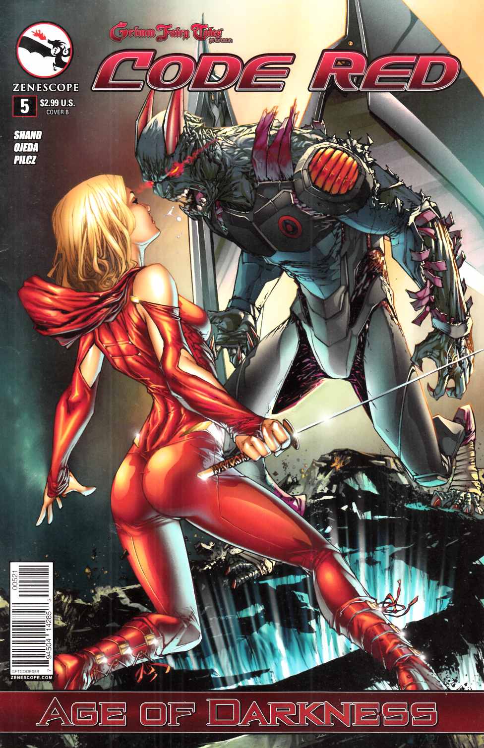 Grimm Fairy Tales Code Red #5 Cover B Fine (6.0) [Zenescope Comic] LARGE